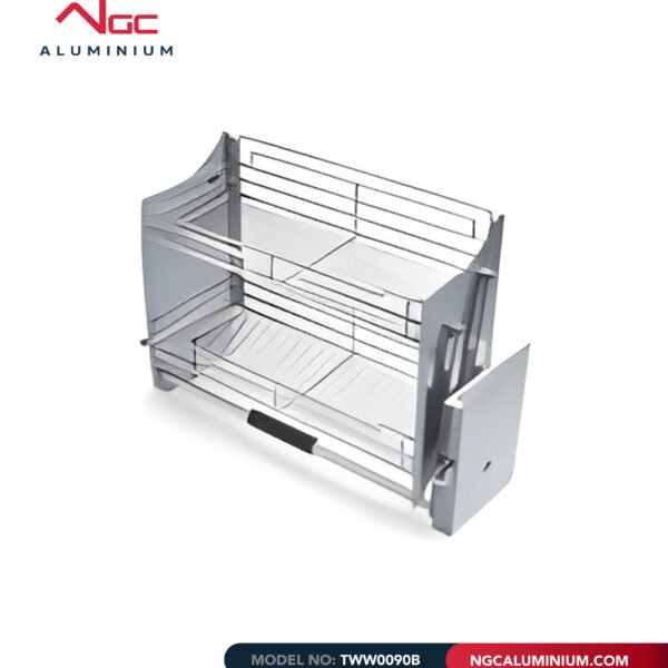 2 Tier Pull-Out Cabinet Organizer