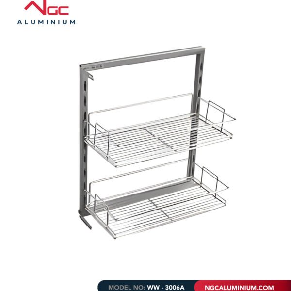 Bottled storage adjustable side mounted