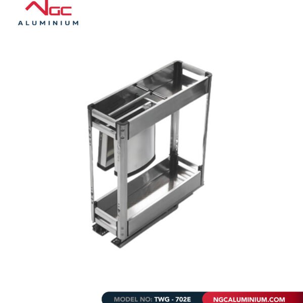 Multifunctional Storage Stainless Steel Soft Close