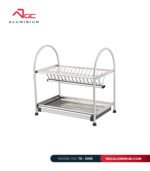 Worktop dish rack stainless steel 301 - 450