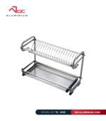 Worktop dish rack stainless steel 301 - 450 - Image 2